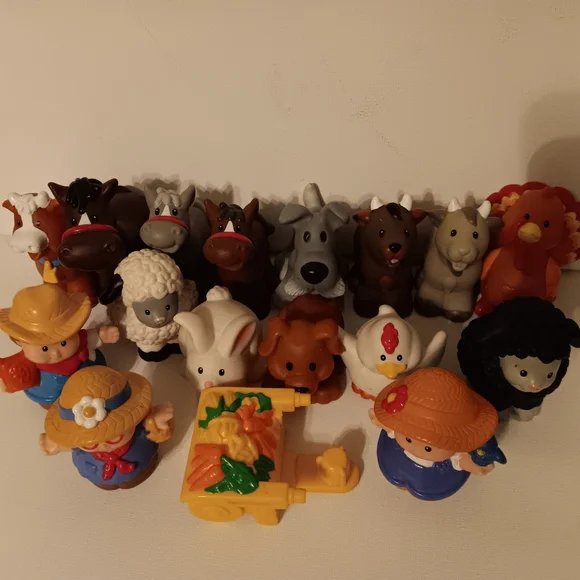 Lot of 18 Assorted Little People Farm Themed - Picture 2 of 3